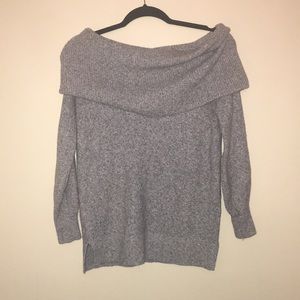 Off the shoulder sweater